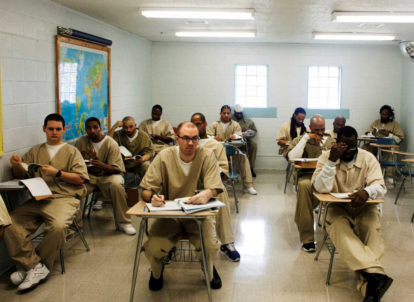 Prison Ed Classroom