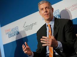 U.S. Education Secretary Arne Duncan says the American system of higher education “must get dramatically better.”