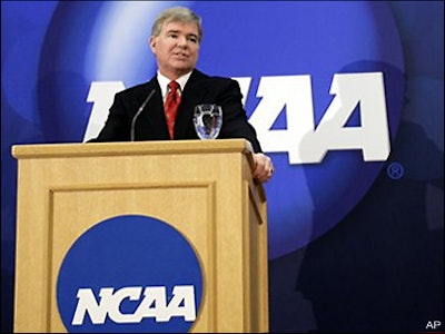 Mark Emmert is the president of the NCAA