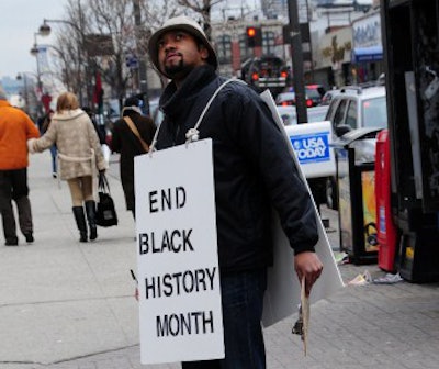 Shukree Tilghman is among those calling for an end to Black History Month.