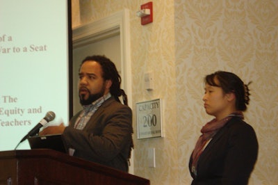 Doctoral students Roderick Carey and Laura Yee say diversity must be taught daily and understood early in the education process.
