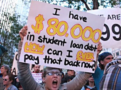 Student loan rates will double to 6.8 percent.