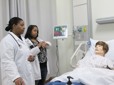In New Mexico, Clovis Community College’s new allied health building features a nursing lab that hosts several of its simulation mannequins, an emergency medical technician lab and a CPR lab.