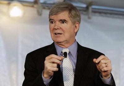 NCAA President Mark Emmert says his organization is getting out of the memorabilia business immediately.