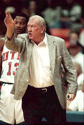 Don Haskins, coached at Texas Western — which became UTEP — for 38 seasons, winning 719 games and leading the Miners to 14 NCAA appearances.