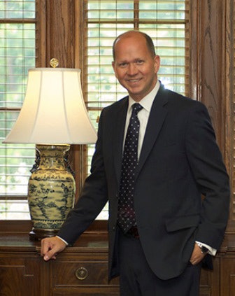 Joshua Newton is the University of Connecticut Foundation’s new president.