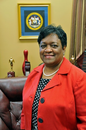 Dr. Juliette Bell is president of the University of Maryland Eastern Shore, her first stint as a university chief.