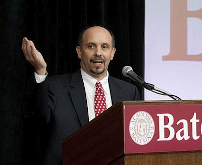 Lumina Foundation president and CEO Jamie P. Merisotis has emphasized that communities benefit directly from its residents attainment of postsecondary degrees and certificates. (Photo courtesy of Bates College)