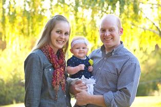 Zachary Featherstone, pictured with his wife and daughter, had been accepted for admission to Pacific Northwest University of Health Science’s osteopathic medical program before having the decision rescinded last April.