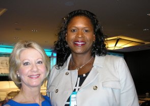 Veteran sports journalist Andrea Kremer and NCAA executive Anucha Browne were among the participants at the “Game Changers: The Intersection of Women and Sports” conference.