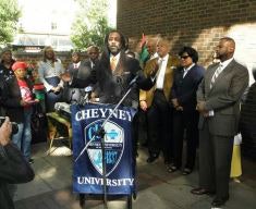 Attorney Michael Coard, a Cheyney University alumnus, is among the leaders of the group seeking funding equity and parity for the HBCU.