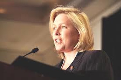 Sen. Kirsten Gillibrand, D-N.Y., said the ultimate goal is to have 100 percent of victims of campus sexual assault report the incidents to police.