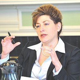 University of Connecticut President Susan Herbst has ordered department heads to suggest cuts to her.