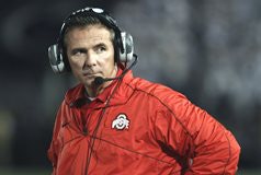 Dr. James Moore, associate provost in the university’s Office of Diversity and Inclusion at Ohio State, says football coach Urban Meyer, pictured above, is the Buckeye players’ “daddy.”
