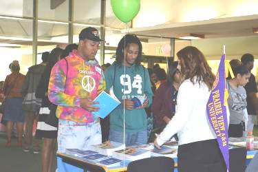 The 25th Annual Black College Awareness Fair was held at Stanford University last week. (Photo courtesy of the Rho Delta Omega Chapter of AKA from Palo Alto, Calif.)