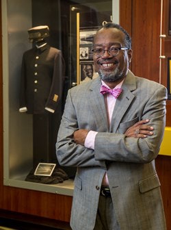 Dr. Derryn Moten of took the opportunity to “show the nexus between the Civil War and the Civil Rights movement.” (Photo courtesy of Alabama State University)