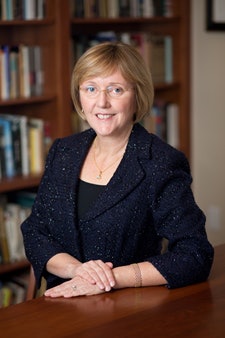 Smith College President Kathleen McCartney amended the admission policy with an eye toward adhering to the school’s mission as “a woman’s college.”