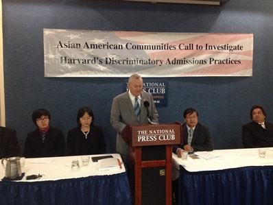 From left to right, Mr. Michael Wang, Dr.Chunyan Li, Congressman Dana Rohrabacher and Mr. Yukong Zhang, Dr. Ajay Kothari