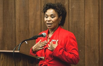 U.S. Rep. Barbara Lee (D-Calif.), in a file photo, was among those supporting the initiative to boost African-American inclusion in the tech industry.