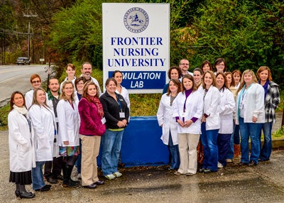 Frontier University students (Photo Courtesy of Frontier Nursing University)