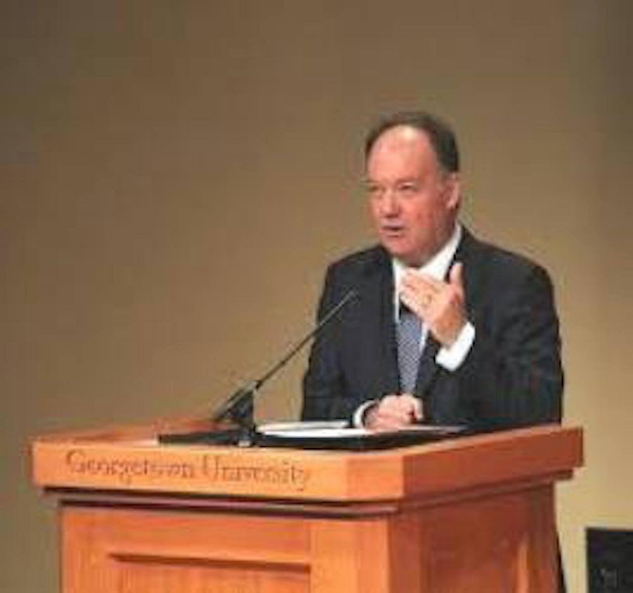 Georgetown President John J. DeGioia