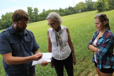 Anthropology professor Julia King, center, and her team concluded that the onetime plantation in La Plata, Maryland is the likely birthplace of Josiah Henson.