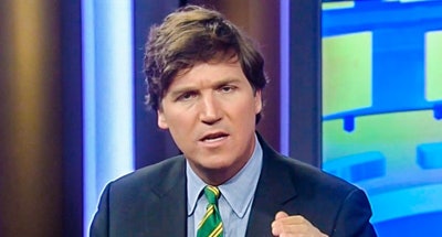 Tucker Carlson is a political pundit who opposes affirmative action.
