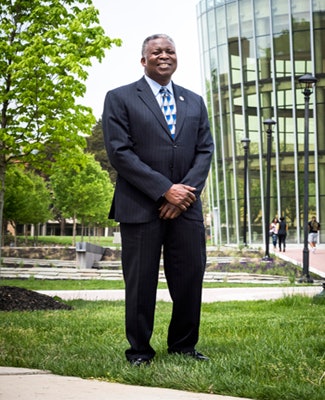 Dr. Mickey L. Burnim says college presidents “are never really off duty.” (Photo courtesy of Bowie State University)