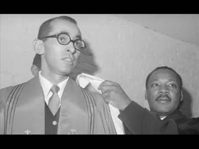 Dr. Wyatt Tee Walker with Dr. Martin Luther King, Jr.