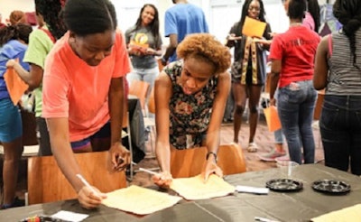 An event for African-American and Hispanic students in the AFAM social support group at Texas A&M.