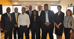 Washington, D.C. high school students with program leaders.