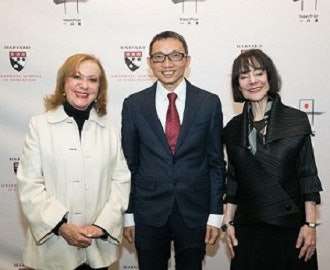 Vicky Colbert, Chen Yidan and Dr Carol Dweck