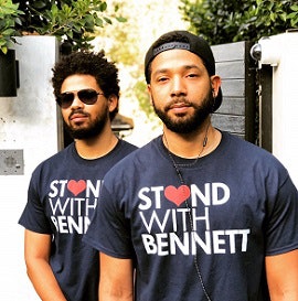Actors Jake and Jussie Smollett are among big names supporting Bennett College