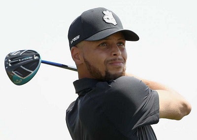 Steph curry online golf hat