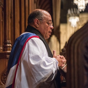 Rev. Canon Leonard L. Hamlin Sr. Credit: Danielle E. Thomas/Washington National Cathedral