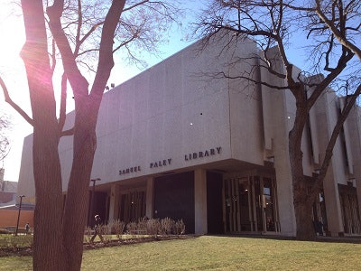 Temple University Paley Library Side View Final