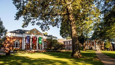 Guilford College Campus Hege Library