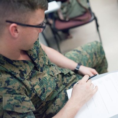 Military Student In Class E1604946909967