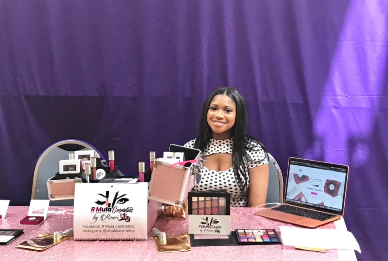 Terrencia Miller and her business 'R Mula Cosmetics'