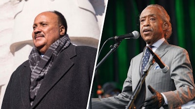 Martin Luther King III and Reverend Al Sharpton