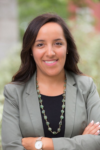 Claudia Marroquin, Bowdoin College's Senior Vice President and Dean of Admissions and Student Aid