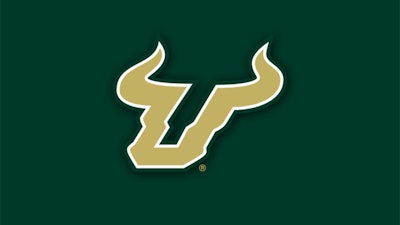 Football logo of the University of South Florida Bulls