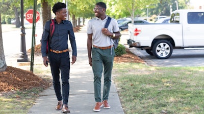 Students Walking