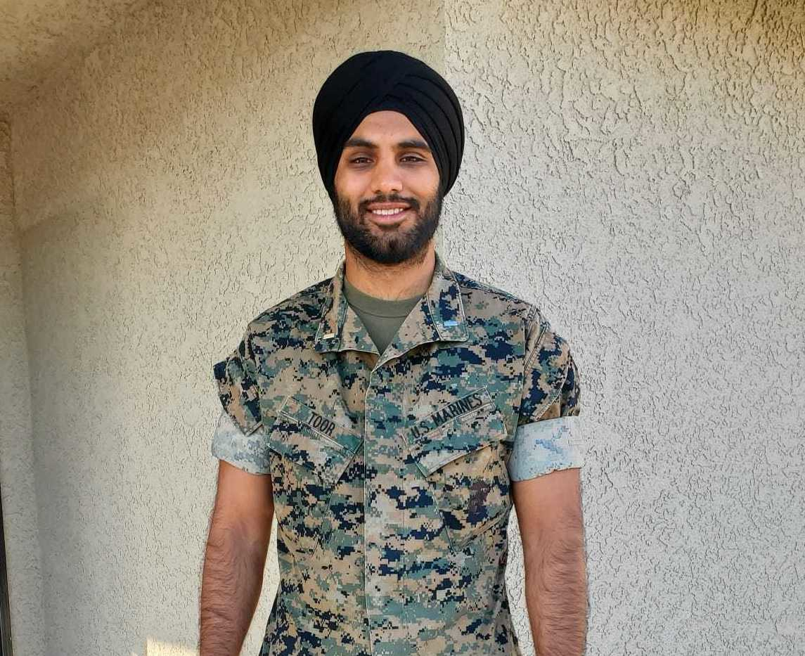 Marine Corps&rsquo; First Lieutenant Sukhbir Singh Toor