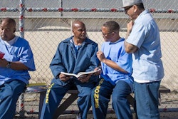 Incarcerated students from Mount Tamalpais College at San Quentin State Prison
