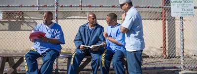 Incarcerated students from Mount Tamalpais College at San Quentin State Prison