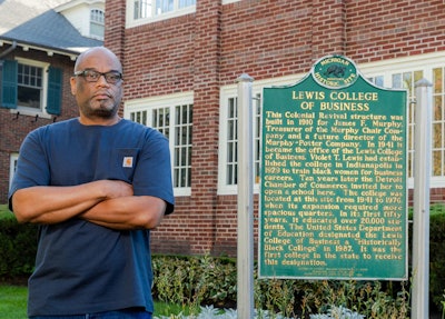 Dr. D'Wayne Edwards, who acquired the Lewis College of Business, is the founder of the Pensole Lewis College of Business and Design.