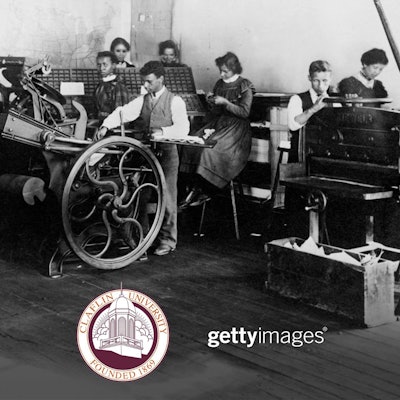 An archival photo from Claflin University that has been added to Getty Image's online collection.