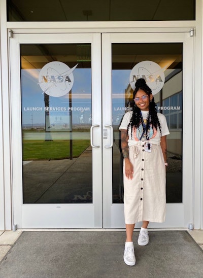 Kayla Dio Robinson, at NASA.