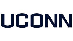 Uconn Wordmark Single Blue